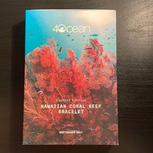 NWT 4Ocean Hawaiian Coral Reed Bracelet